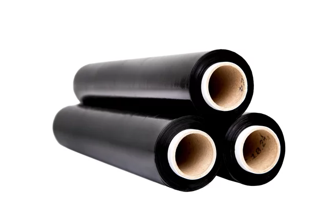 Stretch film - hand 23 mic - black